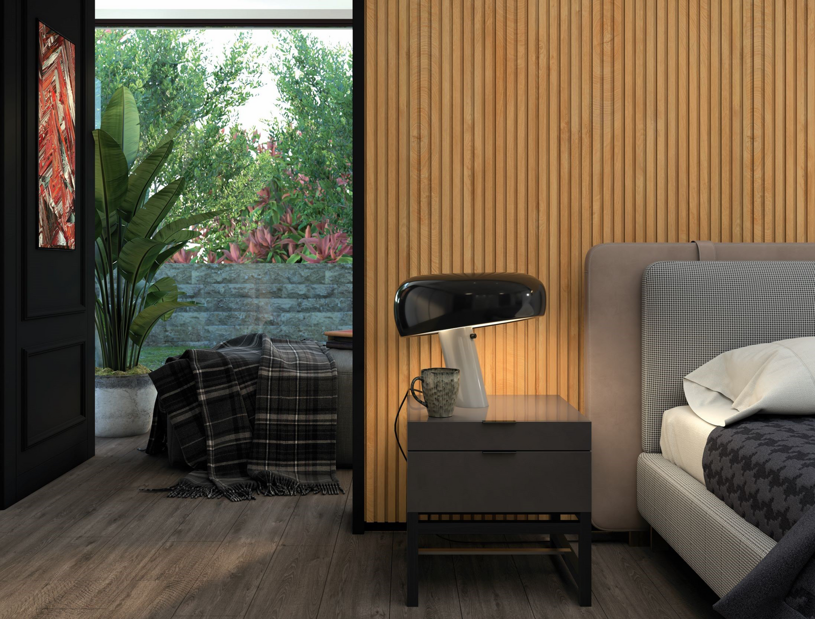 Authentic wall paneling enhances space aesthetics and acoustics, offering a unique, sophisticated design created by leading architects and designers.