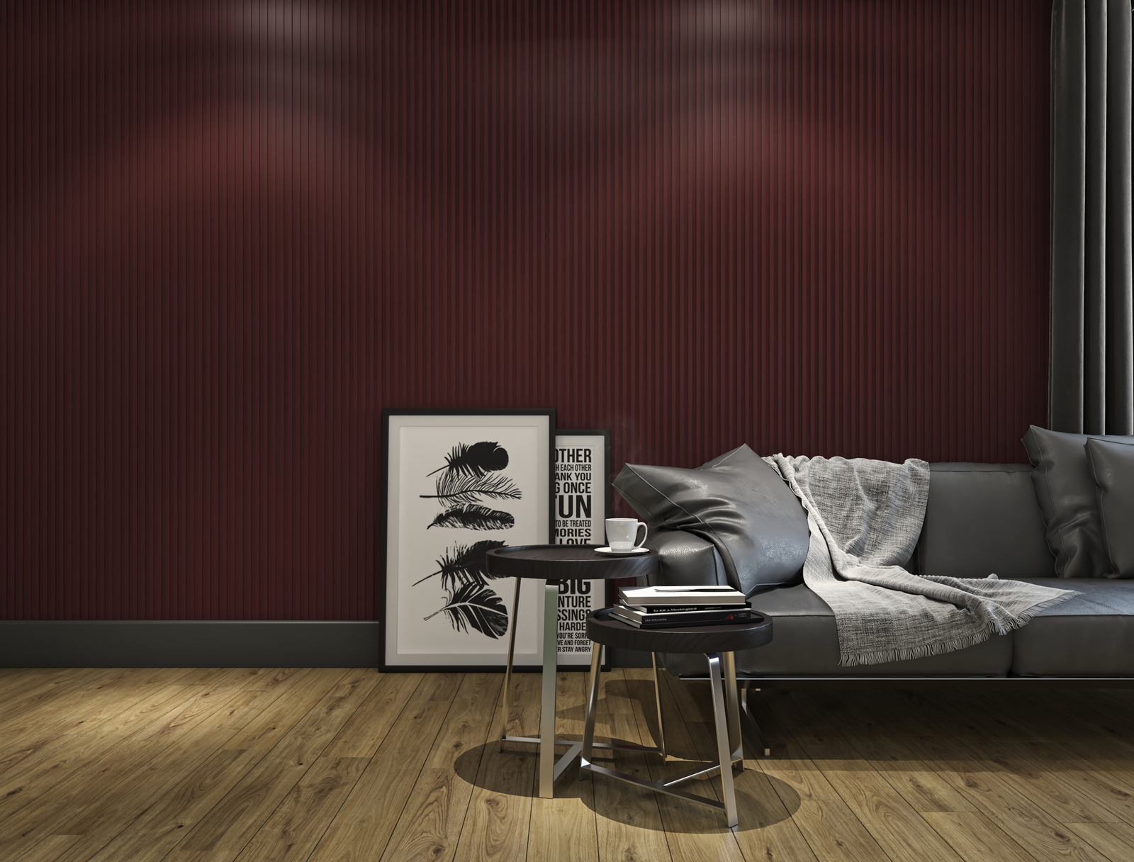 Complete wall coverage with stylish panels that elevate both the acoustics and the overall design, crafted by top interior professionals.