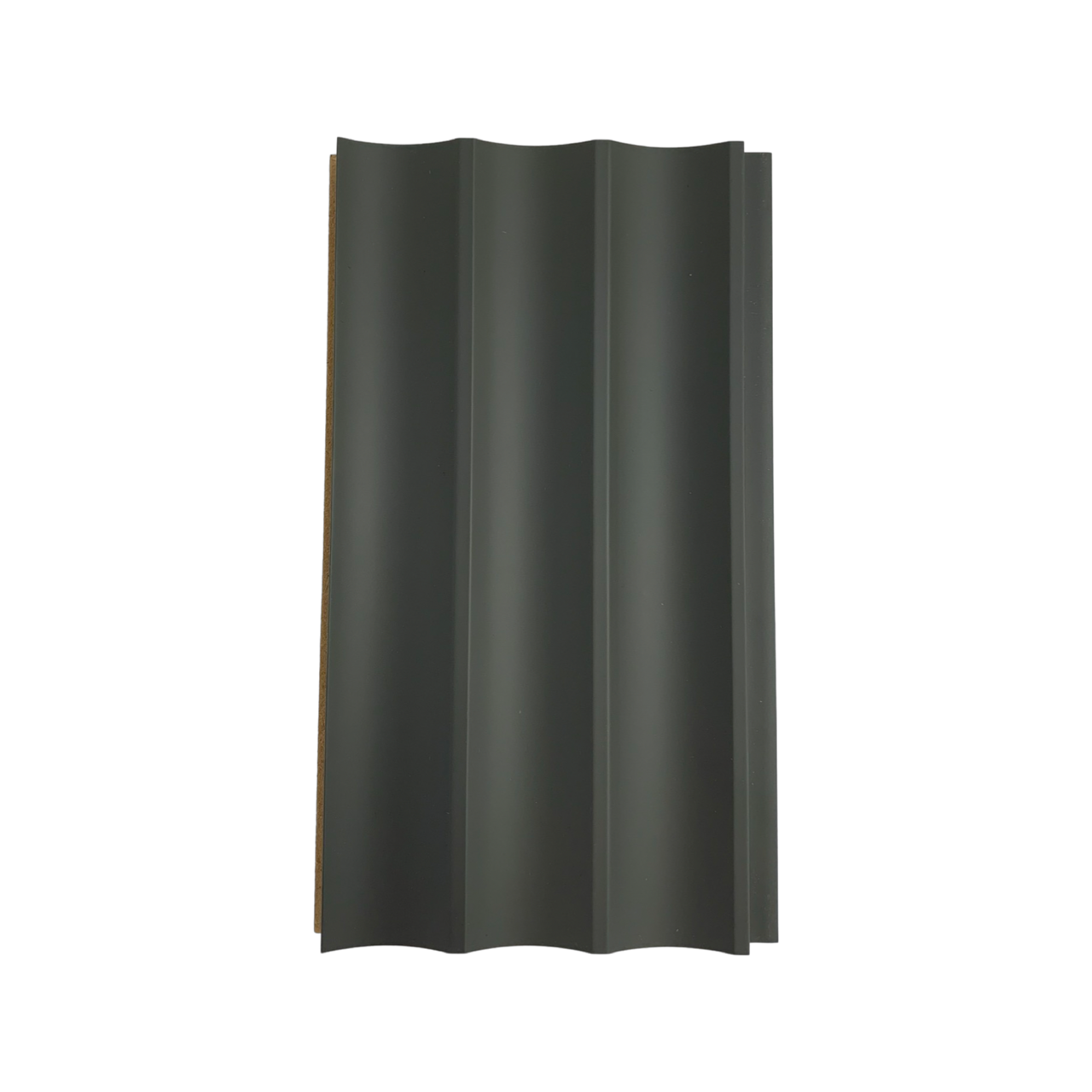 Soft Touch Black wood panel featuring a deep, rich black tone with a smooth, soft-touch finish, perfect for sleek and modern wall panels, wood panels, or decorative wall profiles that add bold sophistication to any interior design.
